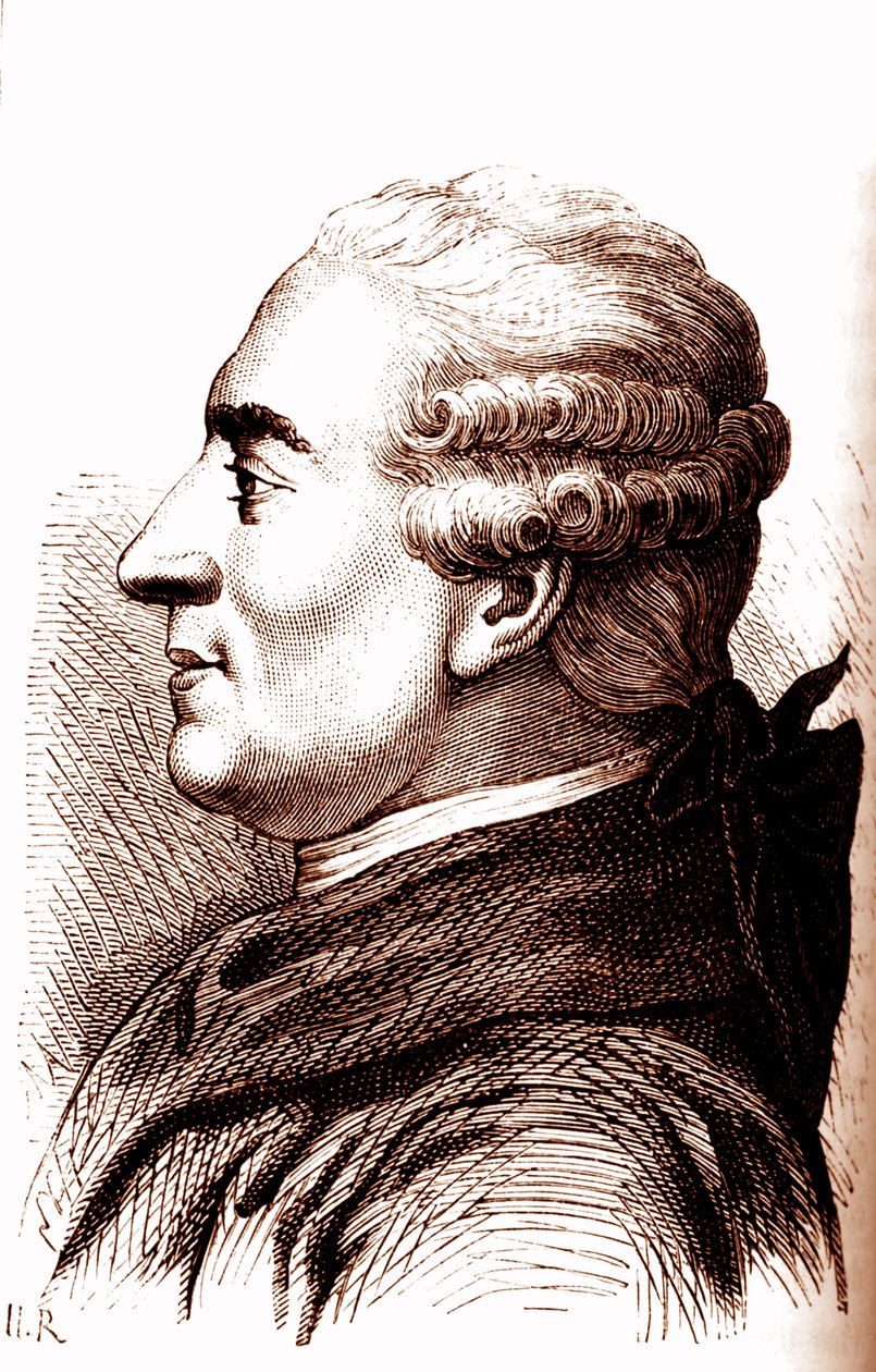 Pierre Augustin Caron de Beaumarchais by Unbekannter Künstler