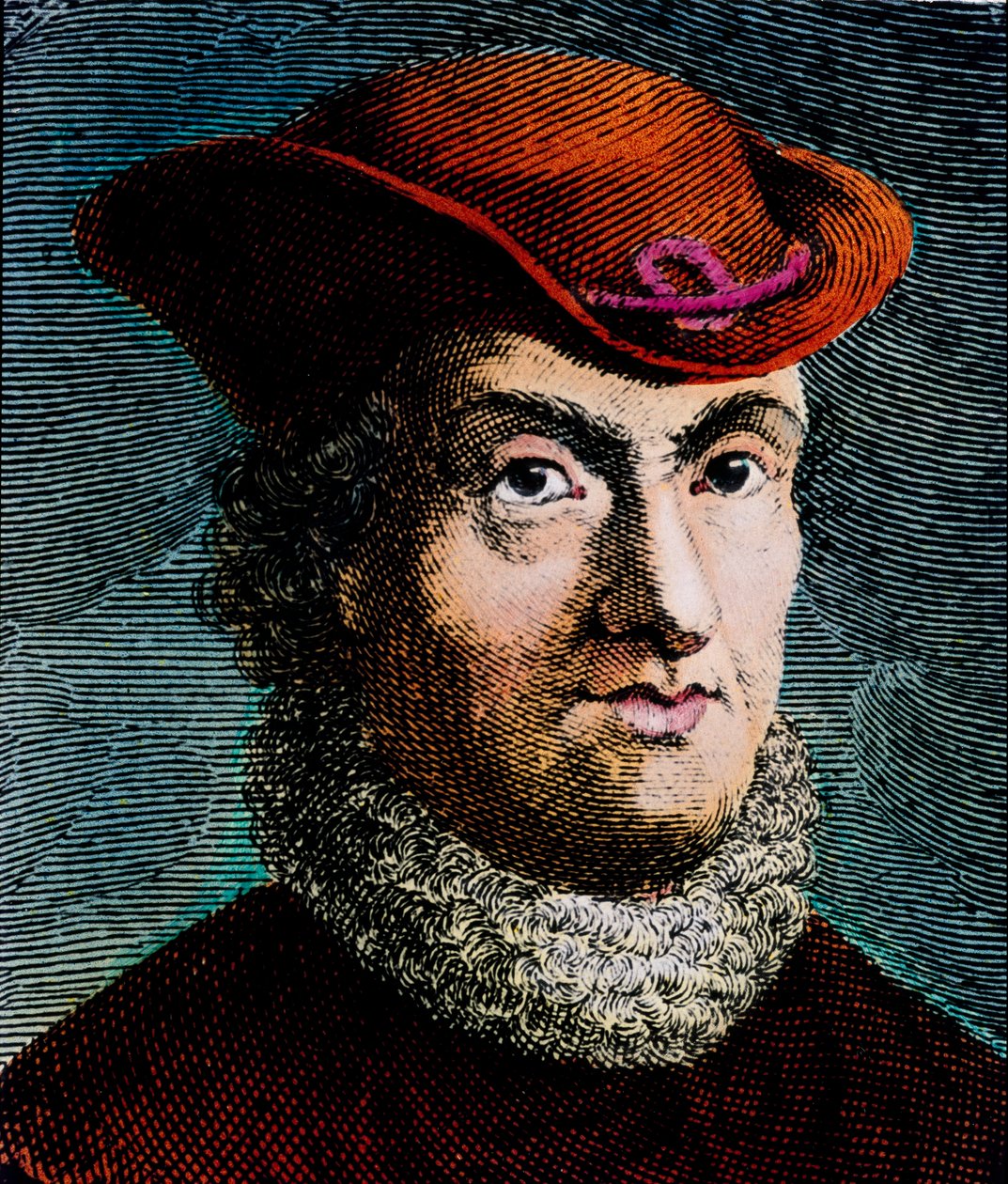 Portrait of Baruch Spinoza, Dutch Philosopher by Unbekannter Künstler