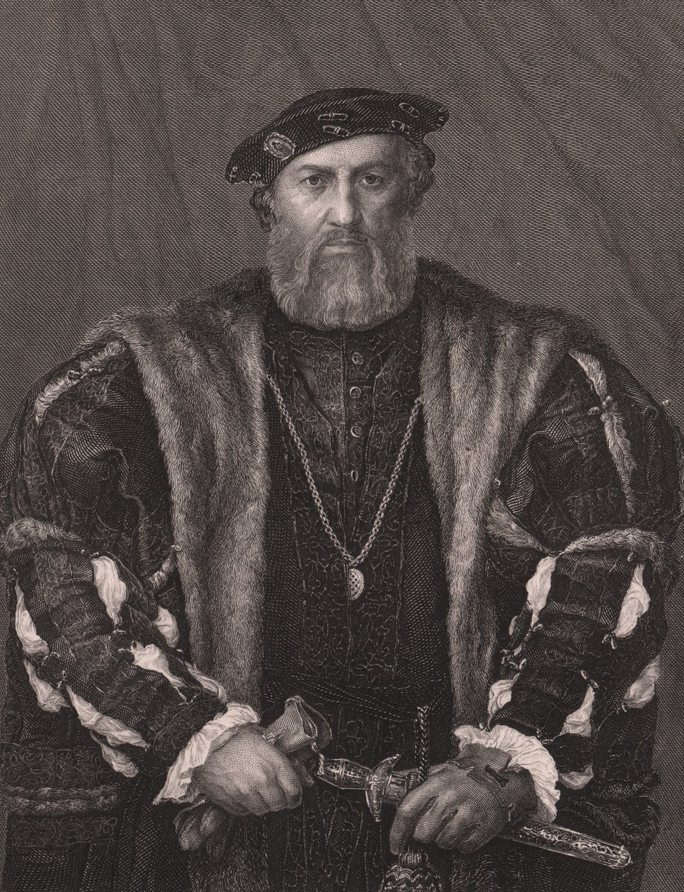 Portrait of Charles de Solier, Comte de Morette, from Payne