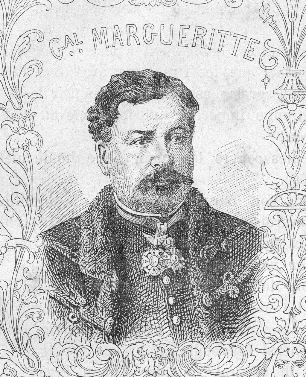 Portrait of French General Jean-Auguste Margueritte, Franco Prussian War by Unbekannter Künstler