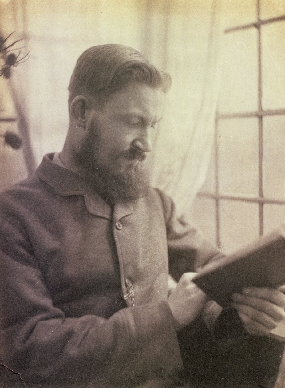 Portrait of George Bernard Shaw as a Young Man by Unbekannt