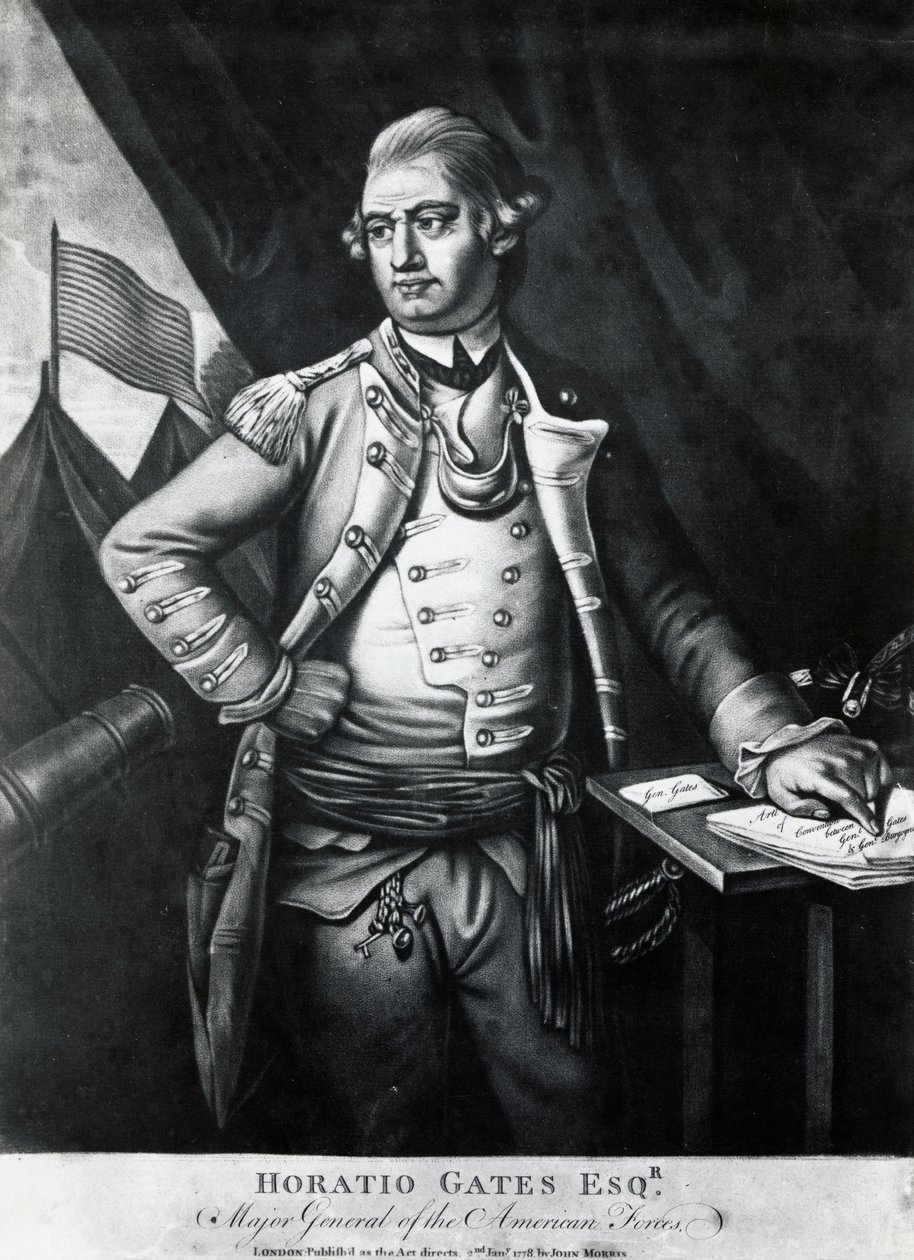 Portrait of Horatio Gates by Unbekannt