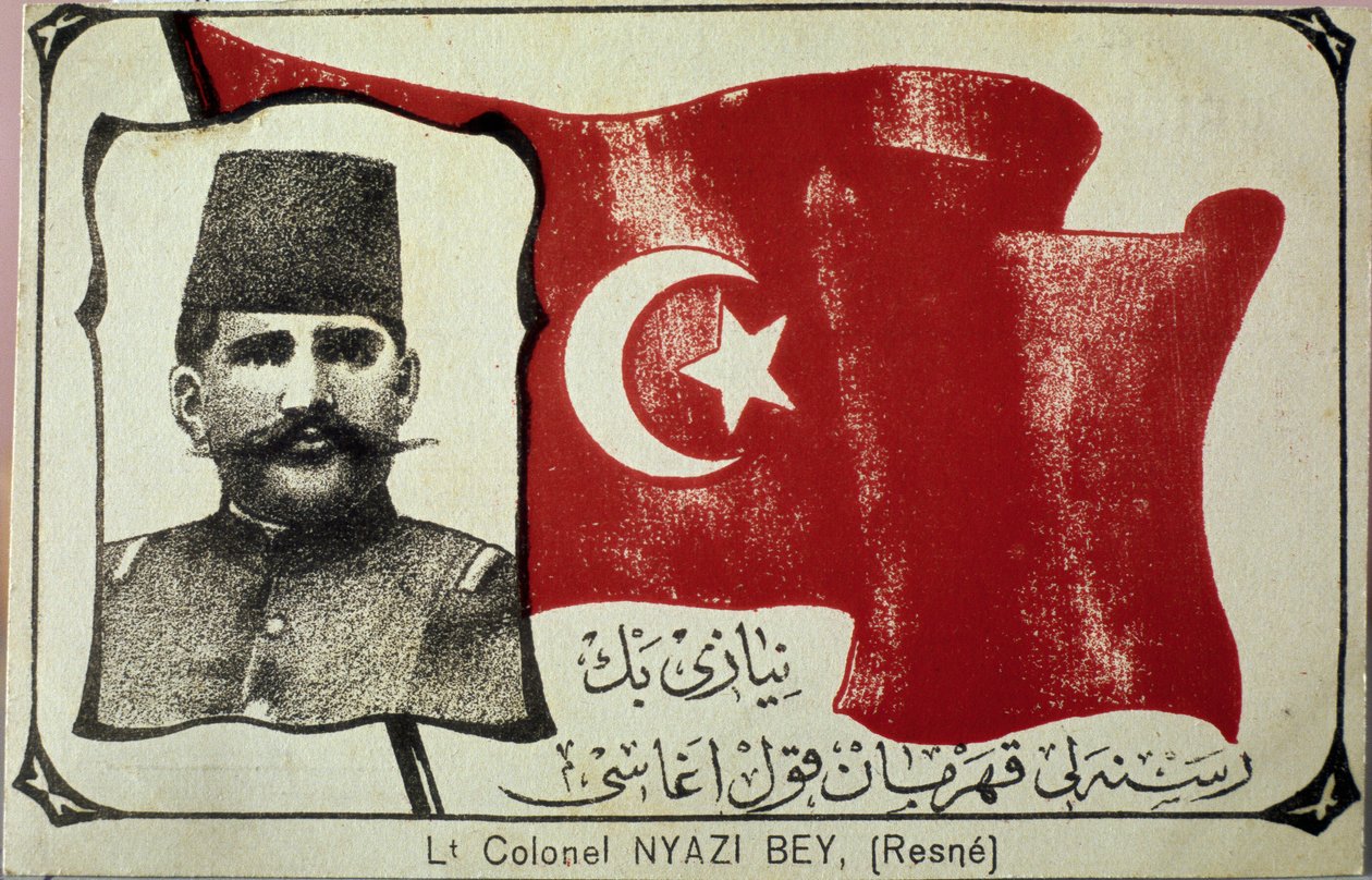 Portrait of Niyazi Bey by Unbekannter Künstler
