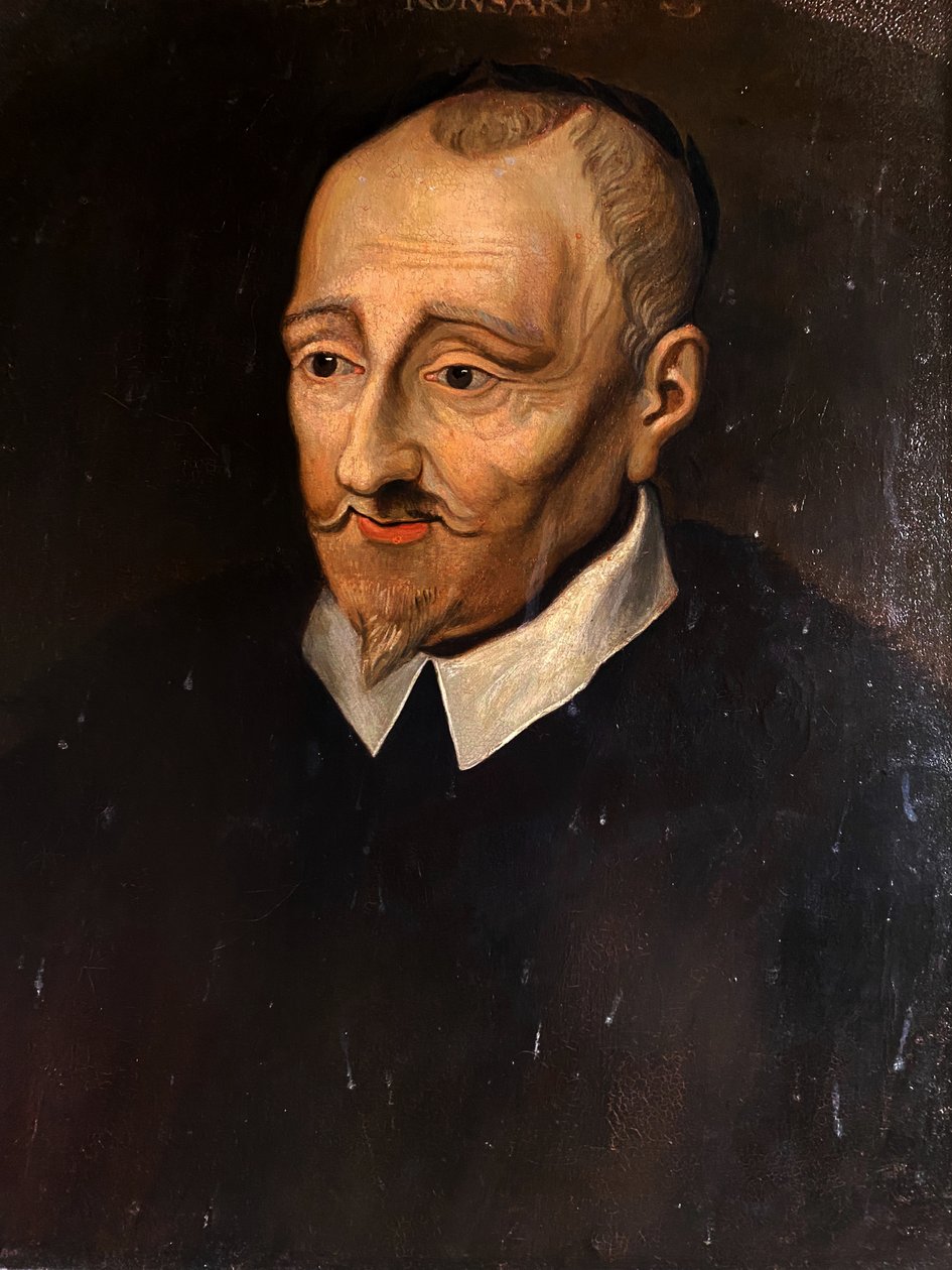 Portrait of Ronsard. Saint-Cosme Priory, Touraine by Unbekannter Künstler