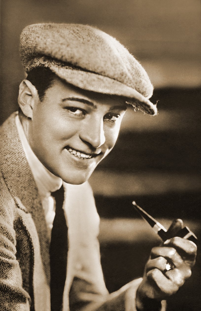 Portrait of Rudolph Valentino (1895 – 1926) by Unbekannter Künstler