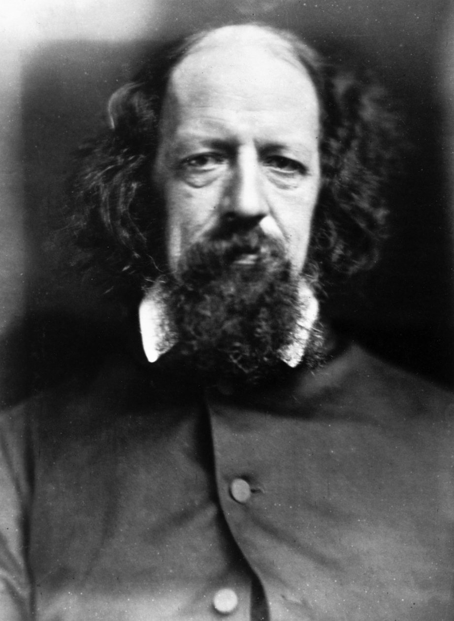 Portrait of Alfred Tennyson, c 1867 by Unbekannt