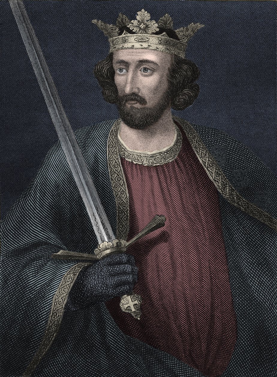 Portrait of King Edward I of England by Unbekannter Künstler