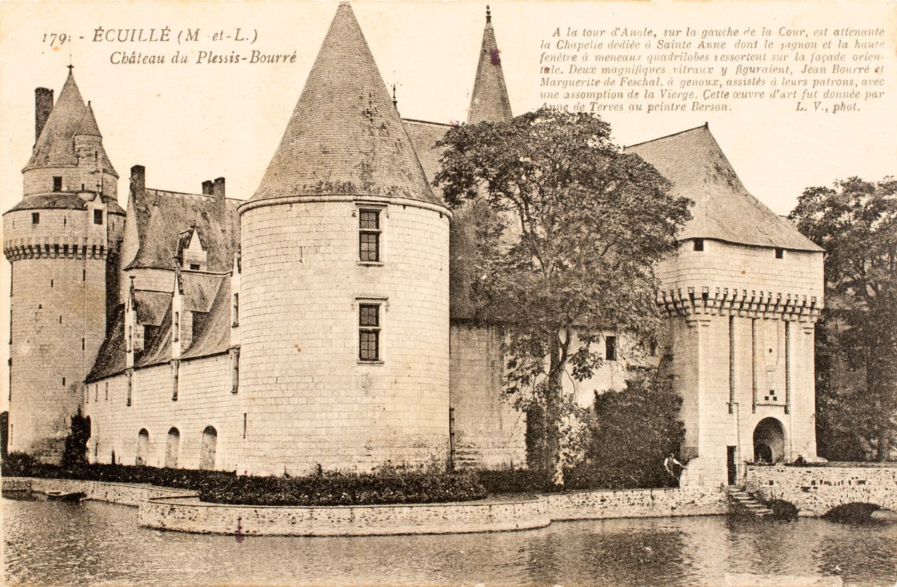 Chateau de Plessis Bourre, Ecuille, France by William M. Timlin