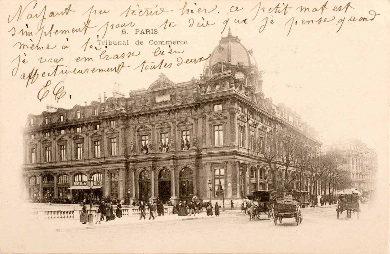 Commercial Court, Paris, France by William M. Timlin