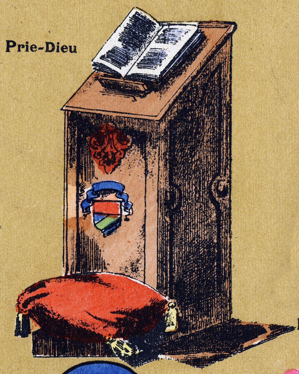 Pray God. Illustrated Alphabet. Imageries Reunited in Jarville-Nancy, Beginning of the 20th Century by Unbekannt