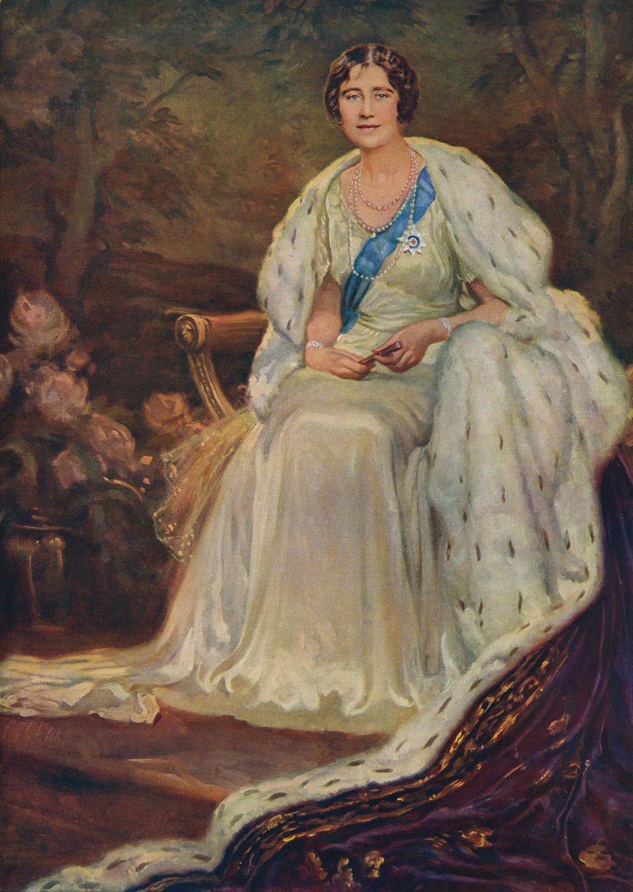Queen Elizabeth, Consort of George VI by Unbekannter Künstler
