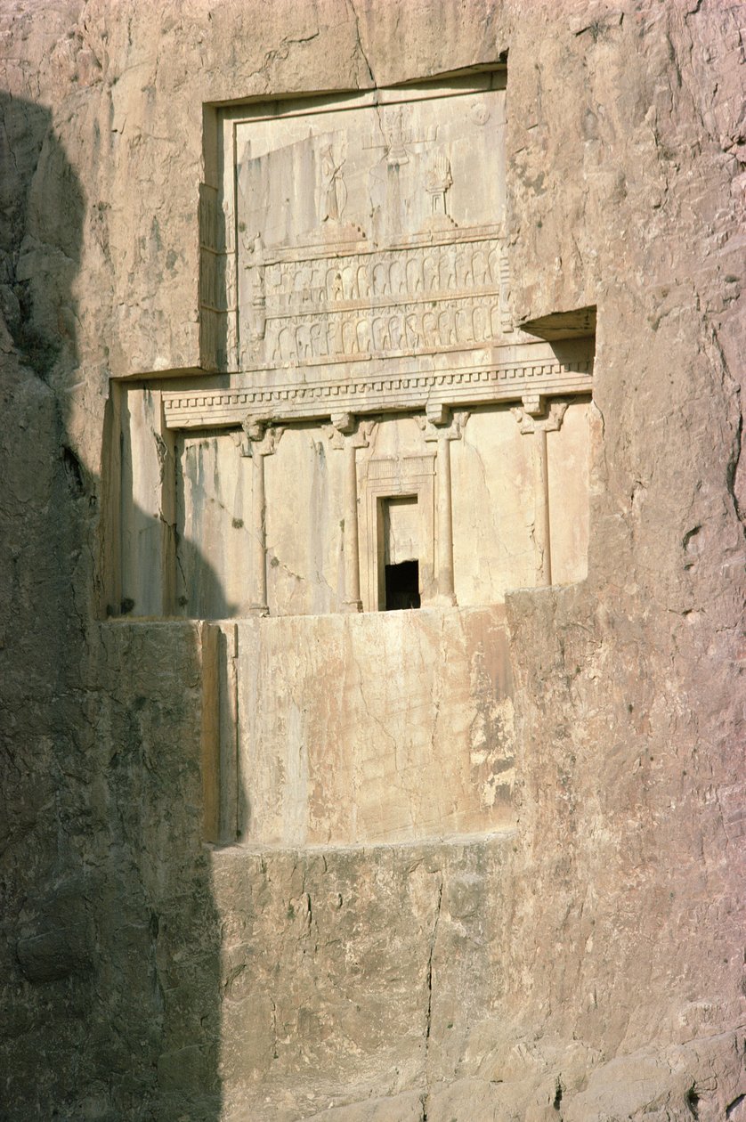 Rock Tomb of King Artaxerxes II (c.404-358 BC) Achaemenian Period, 4th Century BC by Unbekannt