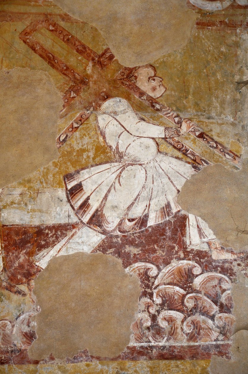 Simon of Cyrene Bears the Cross of Christ (Detail) by Unbekannter Künstler