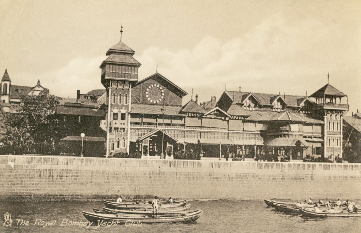 Royal Bombay Yacht Club RBYC, Bombay, c1900s (photo) by Unbekannter Künstler