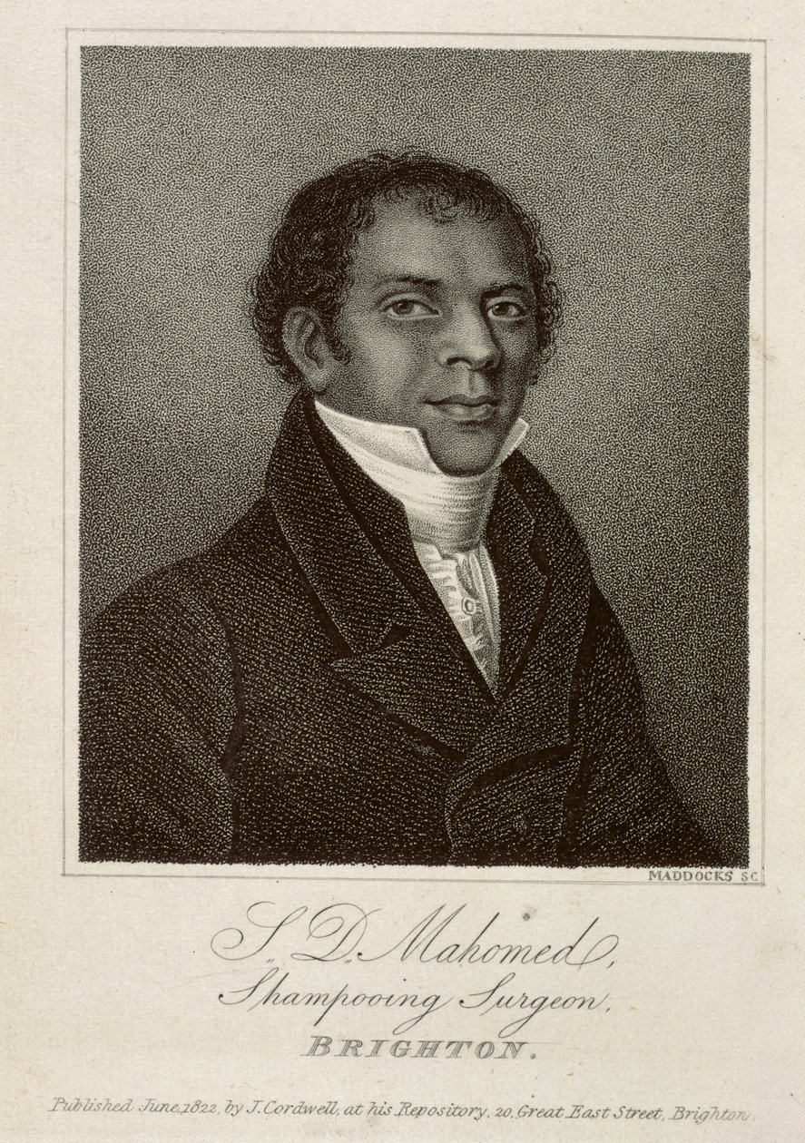 S.D. Mahomed, Shampooing Surgeon, Brighton 1826 by Unbekannter Künstler
