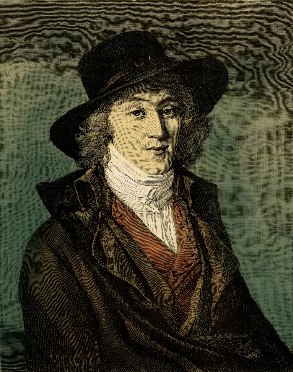 Saint-Just - Portrait by Unbekannter Künstler