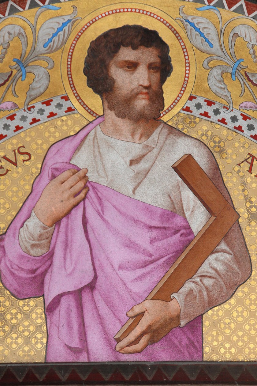 Saint-Thaddeus mosaic, Paris, France by Unbekannt