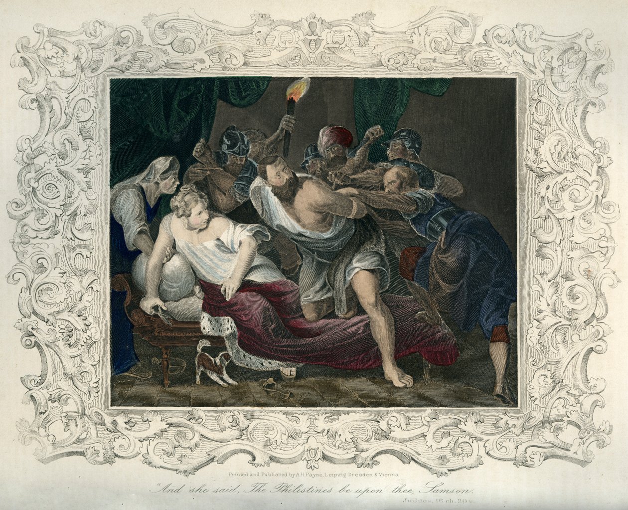 Samson Taken by the Philistines by Unbekannter Künstler