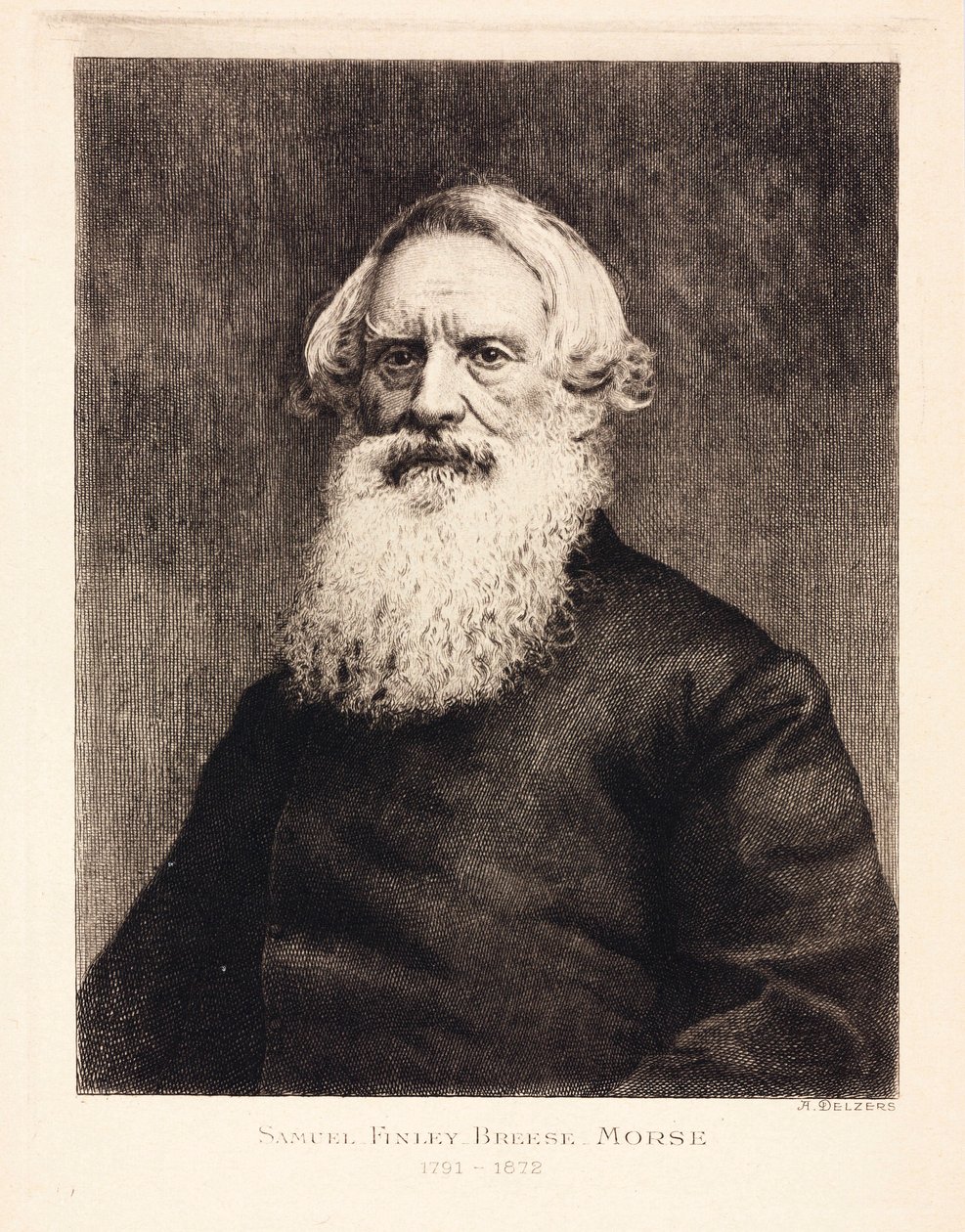 Samuel F B Morse, American Artist and the Inventor of Morse Code, c 1870 by Unbekannt