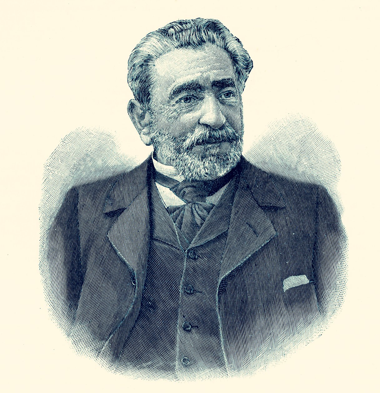 Senor Sagasta, Spanish Prime Minister by Unbekannter Künstler