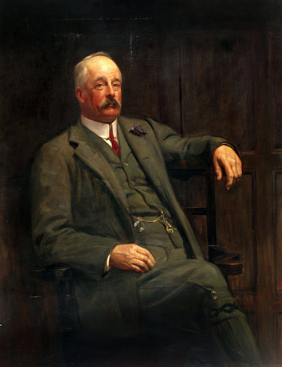 Sir Frederick Harrison, LNWR General Manager by Unbekannter Künstler