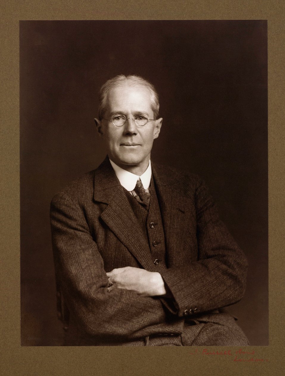 Sir Henry Cort Harold Carpenter, professor of metallurgy, late 1920s by Unbekannt