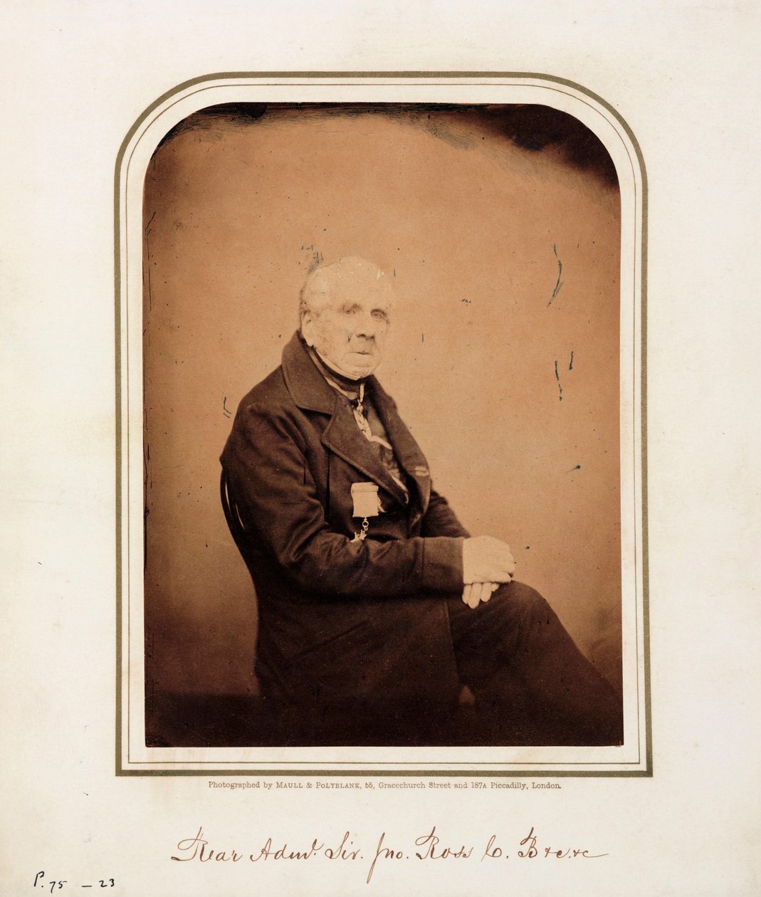 Sir John Ross, Scottish naval officer and explorer by Unbekannt