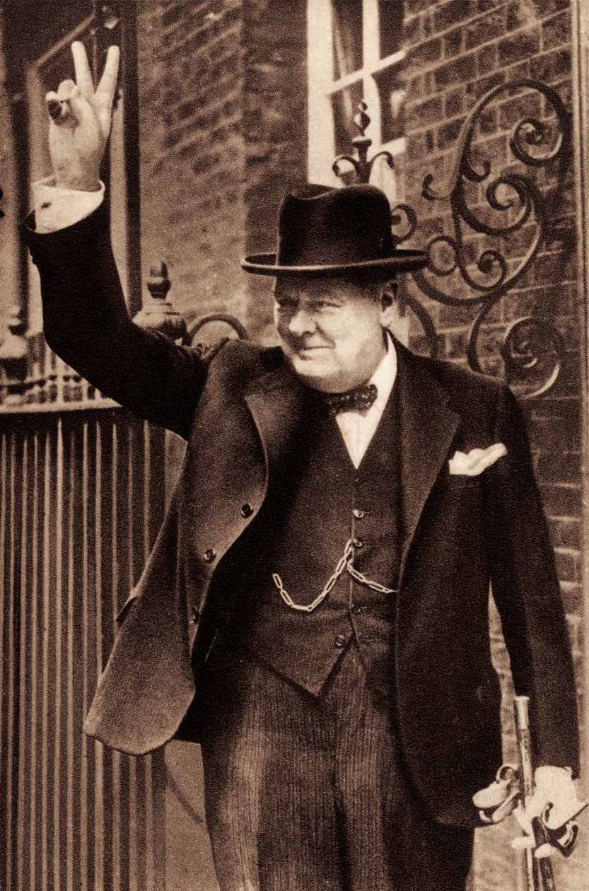 Sir Winston Churchill by Unbekannter Künstler