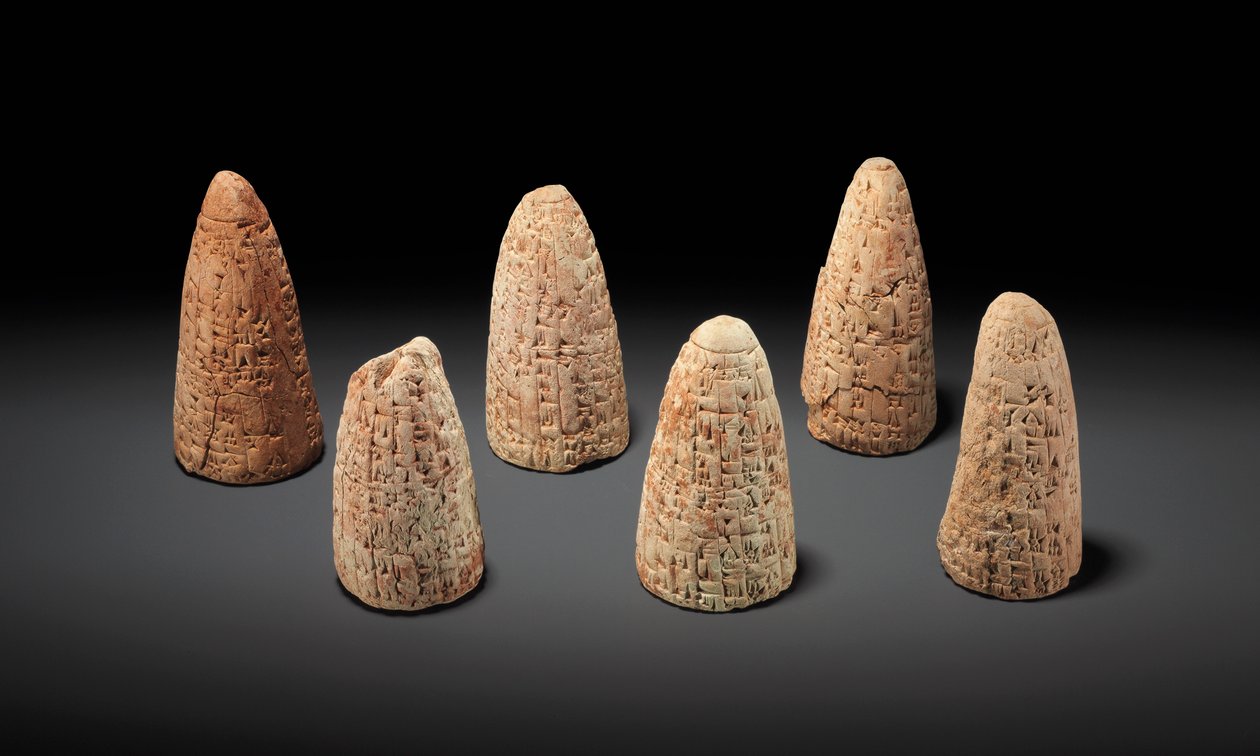 Six Foundation Stones, Reign of King Lipit-Ishtar, c.1934-1924 BC by Unbekannt