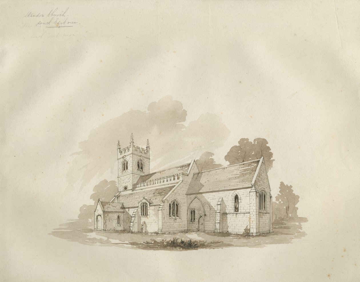 Standon Church by Unbekannt