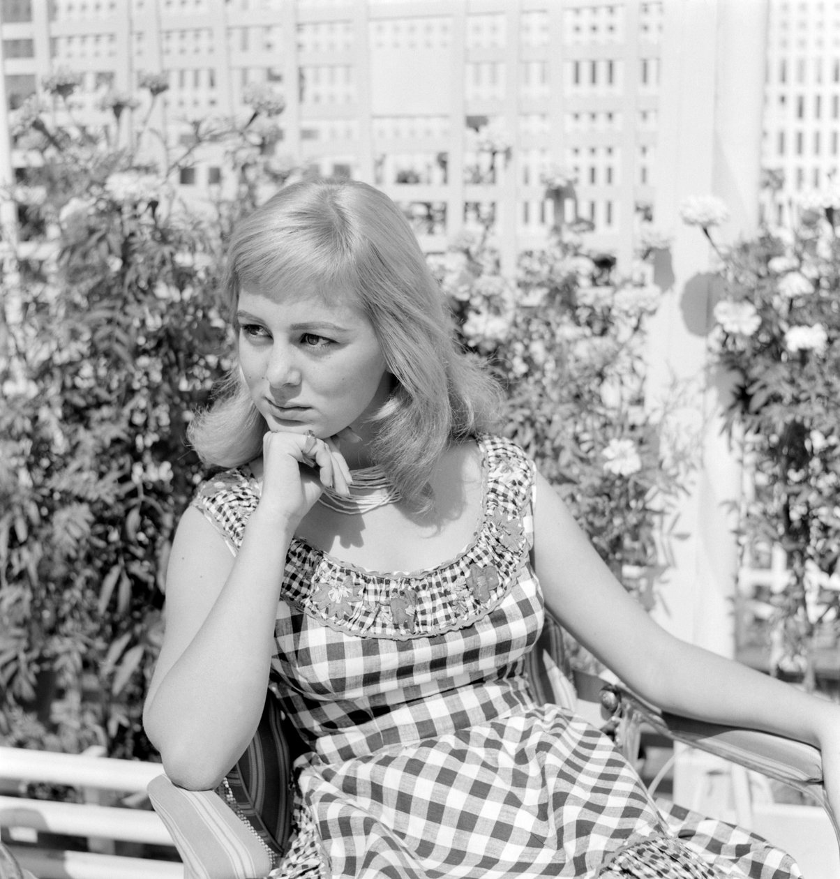 The Actress Alessandra Panaro in Venice Lido - 1957 by Unbekannt