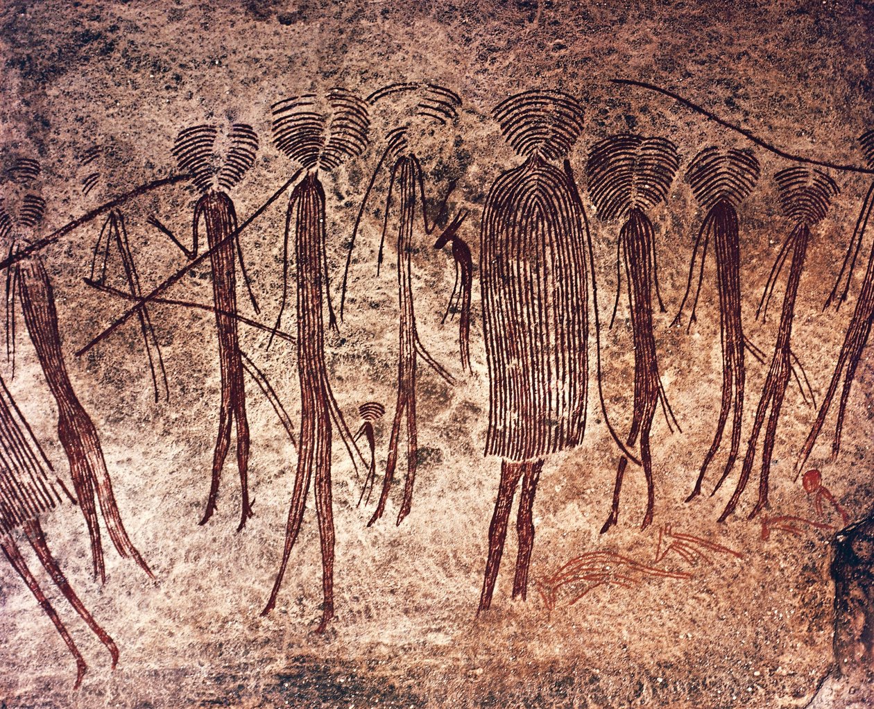 Rock Drawings in Dodoma Region, Kondoa by William M. Timlin