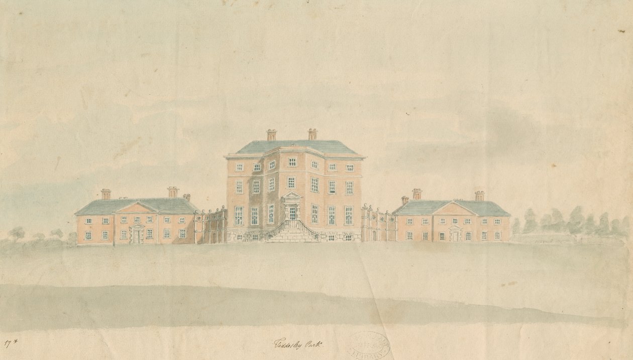 Teddesley Hall by Unbekannt