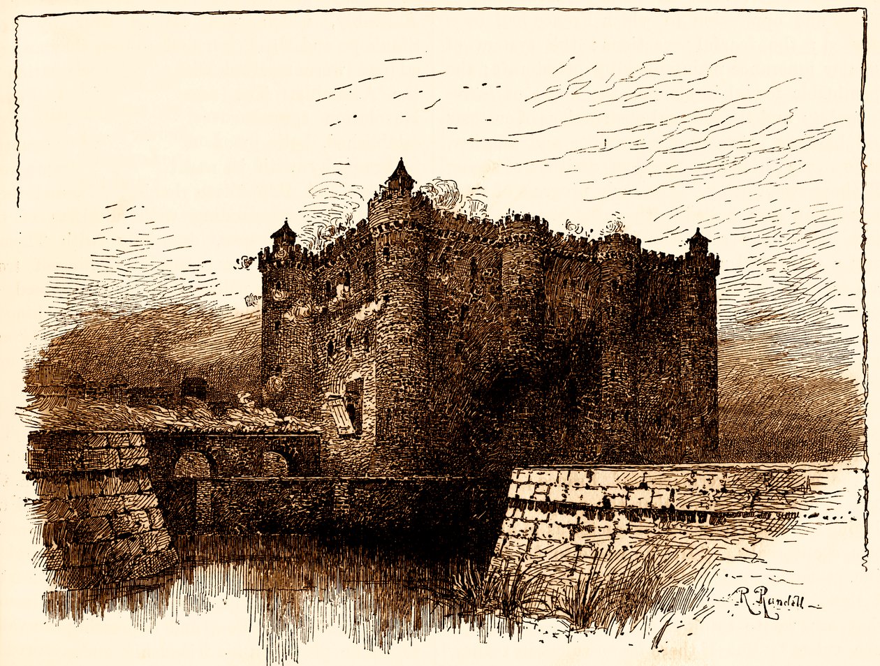 The Bastille, Paris by Unbekannter Künstler
