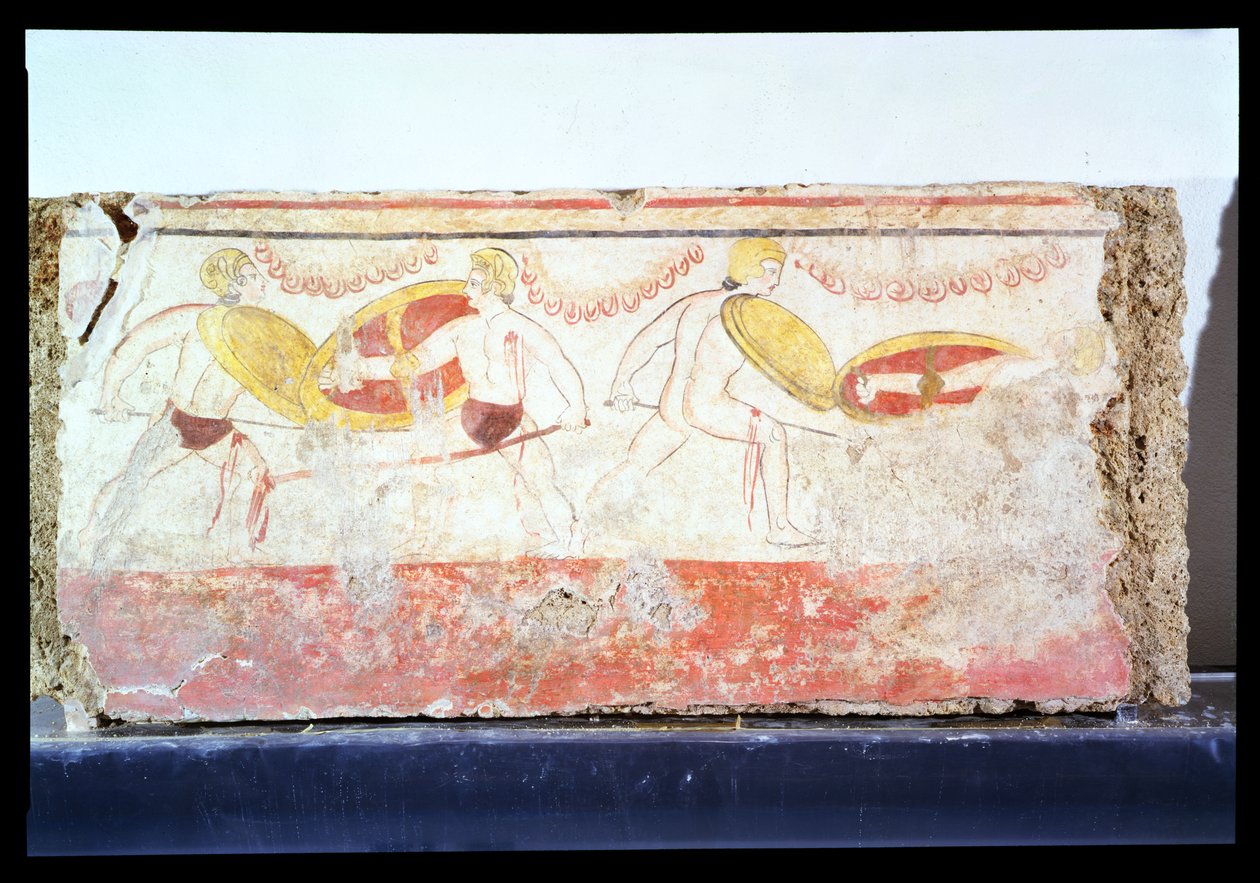The Battle of the Gladiators, c 3rd century BC by Unbekannt