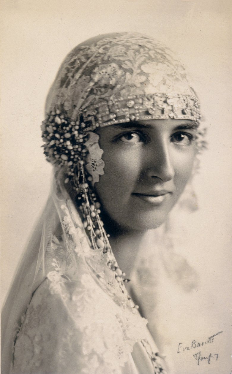 The Duchess Anna of France in wedding garments by Unbekannter Künstler