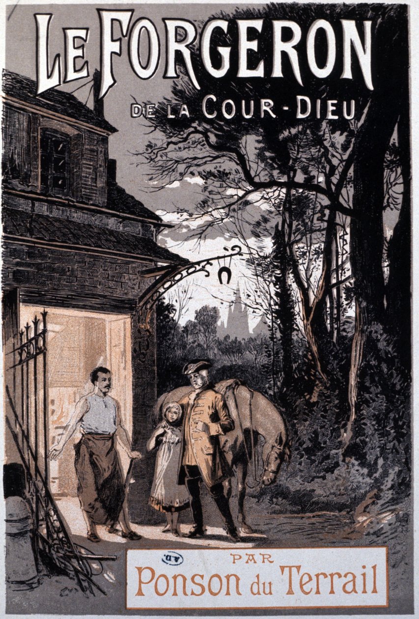 The God Court Blacksmith, Early 20th Century (Print) by Unbekannter Künstler