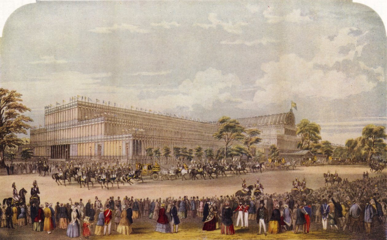The Great Exhibition of 1851, London (print) by Unbekannter Künstler
