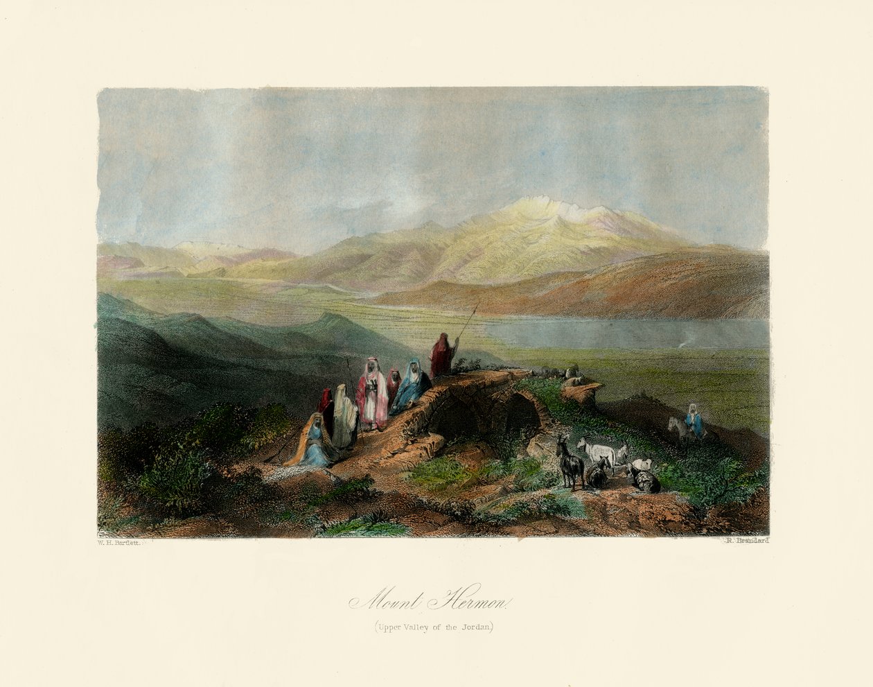 The Holy Land - Mount Hermon - Bible by Unbekannter Künstler