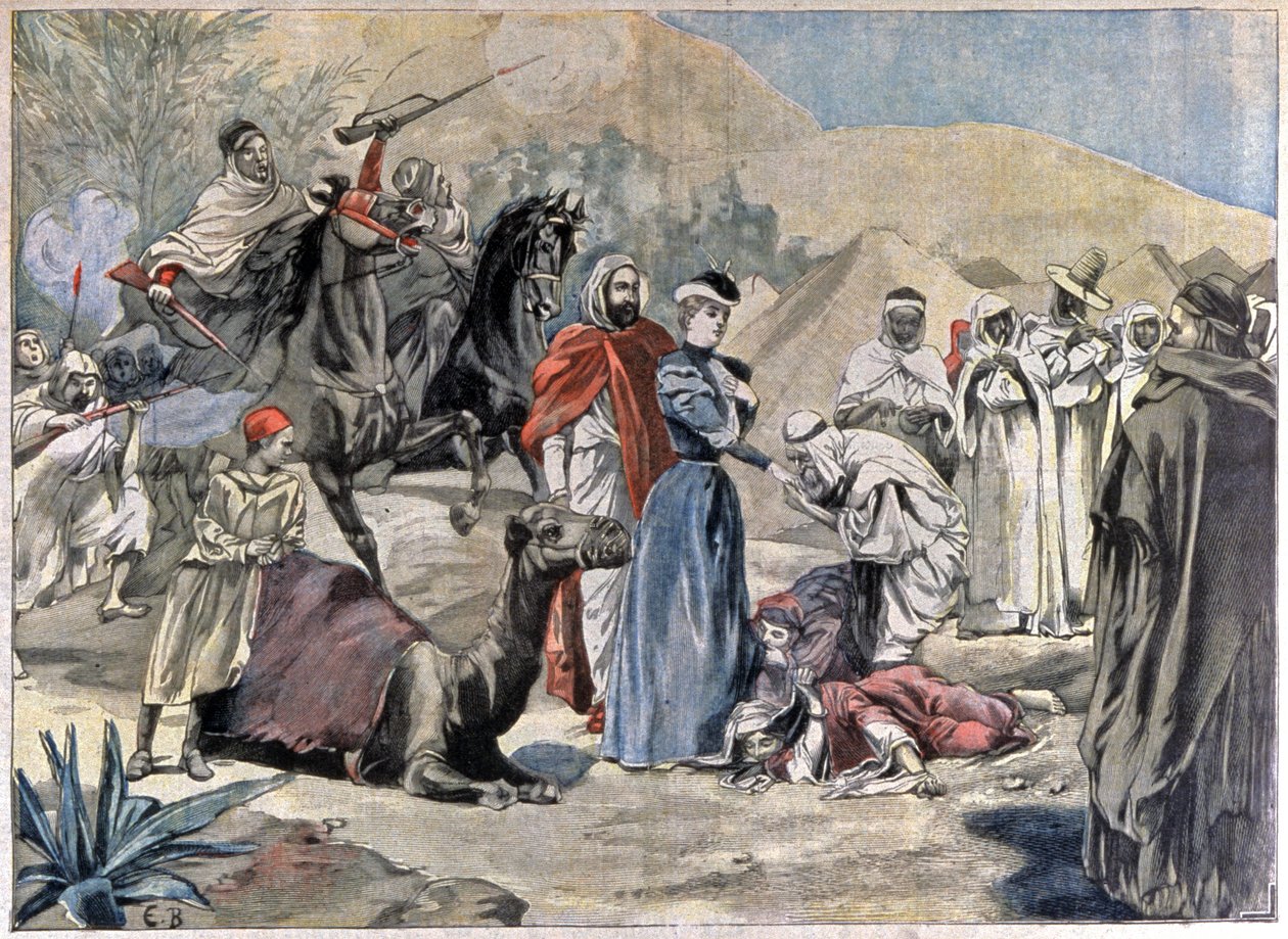 The Marriage of a European Woman to an Arab Chief by Unbekannter Künstler