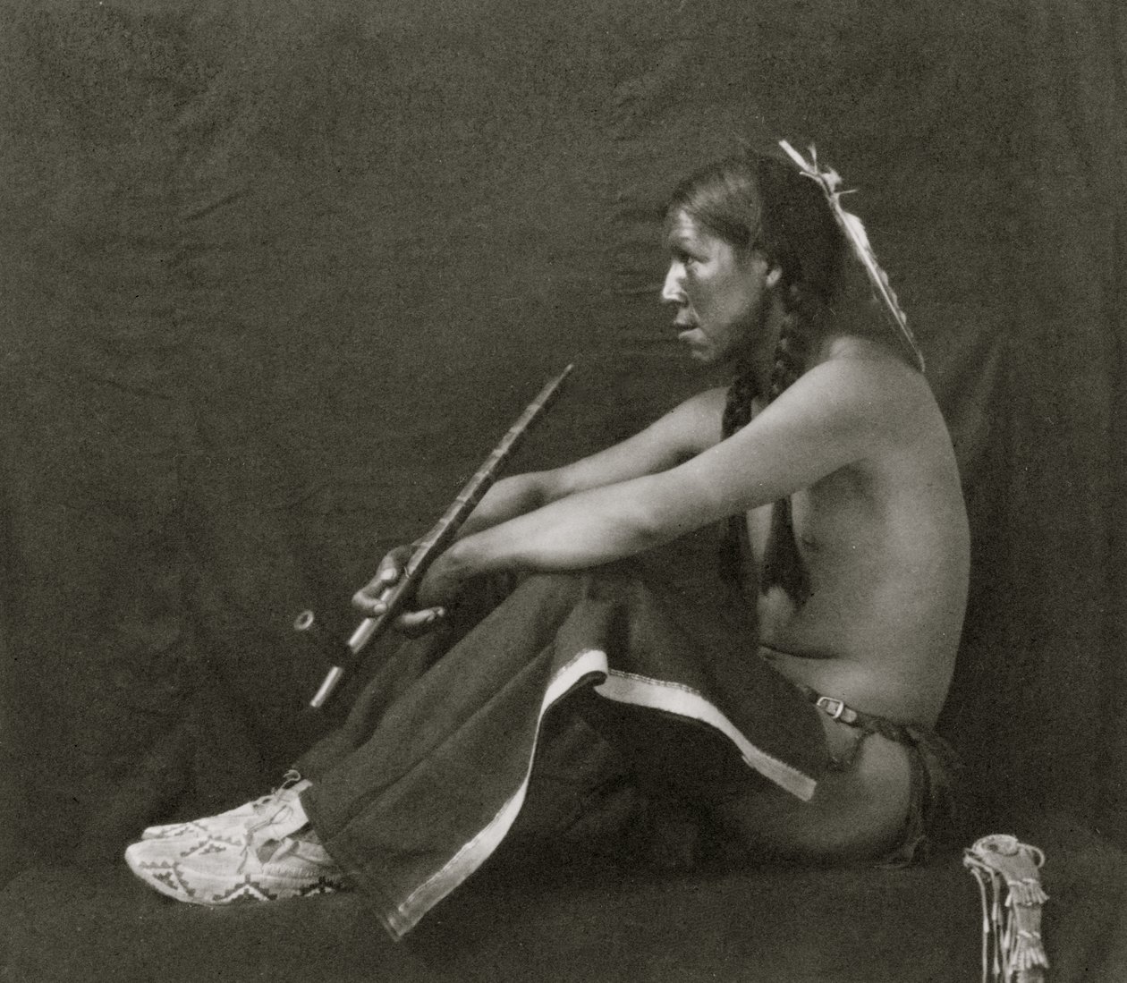 The Peace pipe 1914 by Unbekannter Künstler