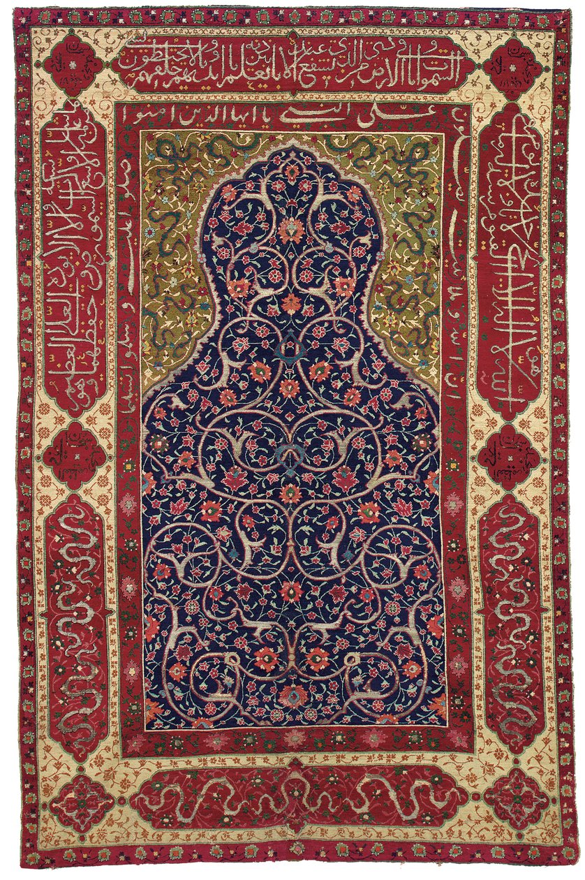 The Perez "Topkapi" prayer rug, Isfahan, Central Persia by Unbekannt