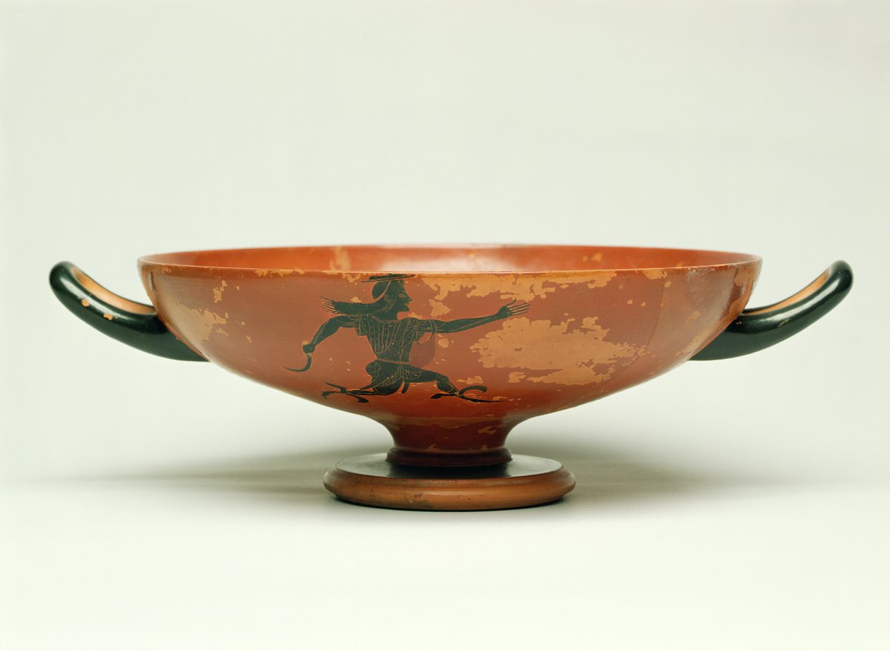 The Pursuit of Perseus, Attic black figure kylix made by The Pepaks Master, 525-520 BC by Unbekannt