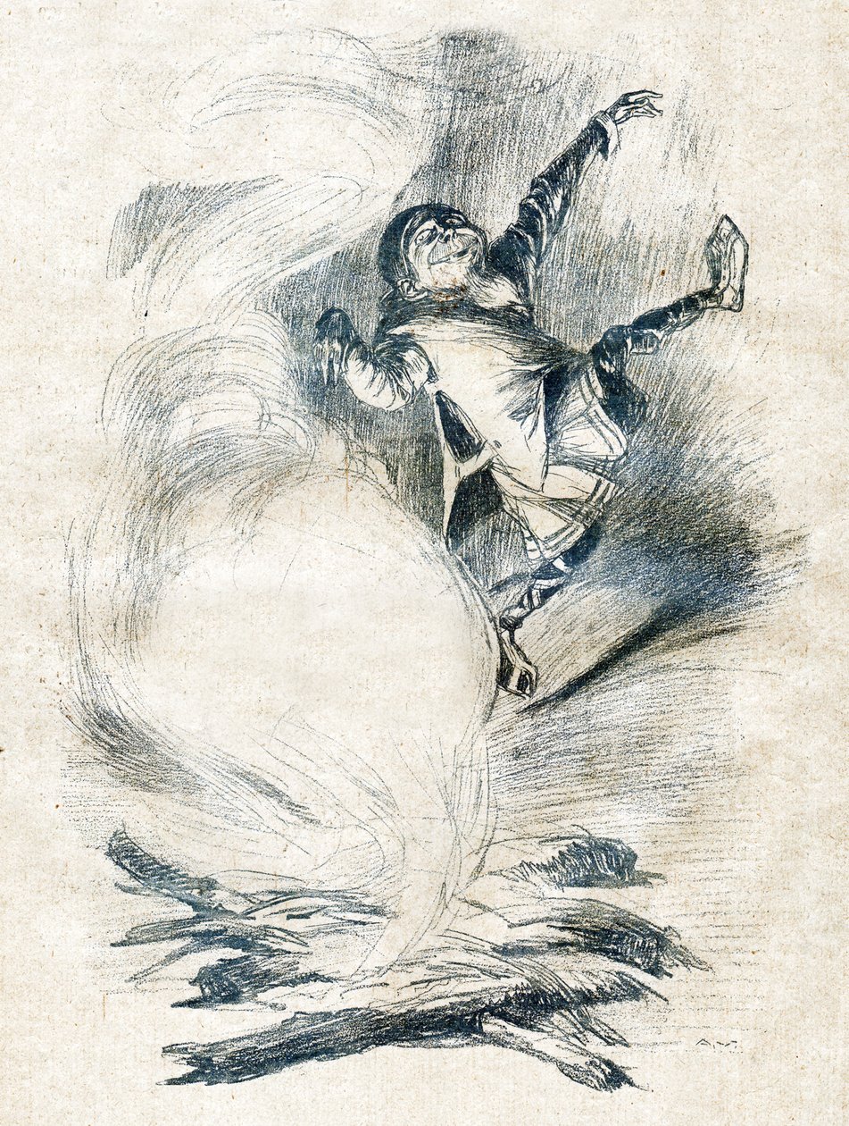 The Tracassin Dwarf (Illustration, ca. 1910) by Unbekannter Künstler