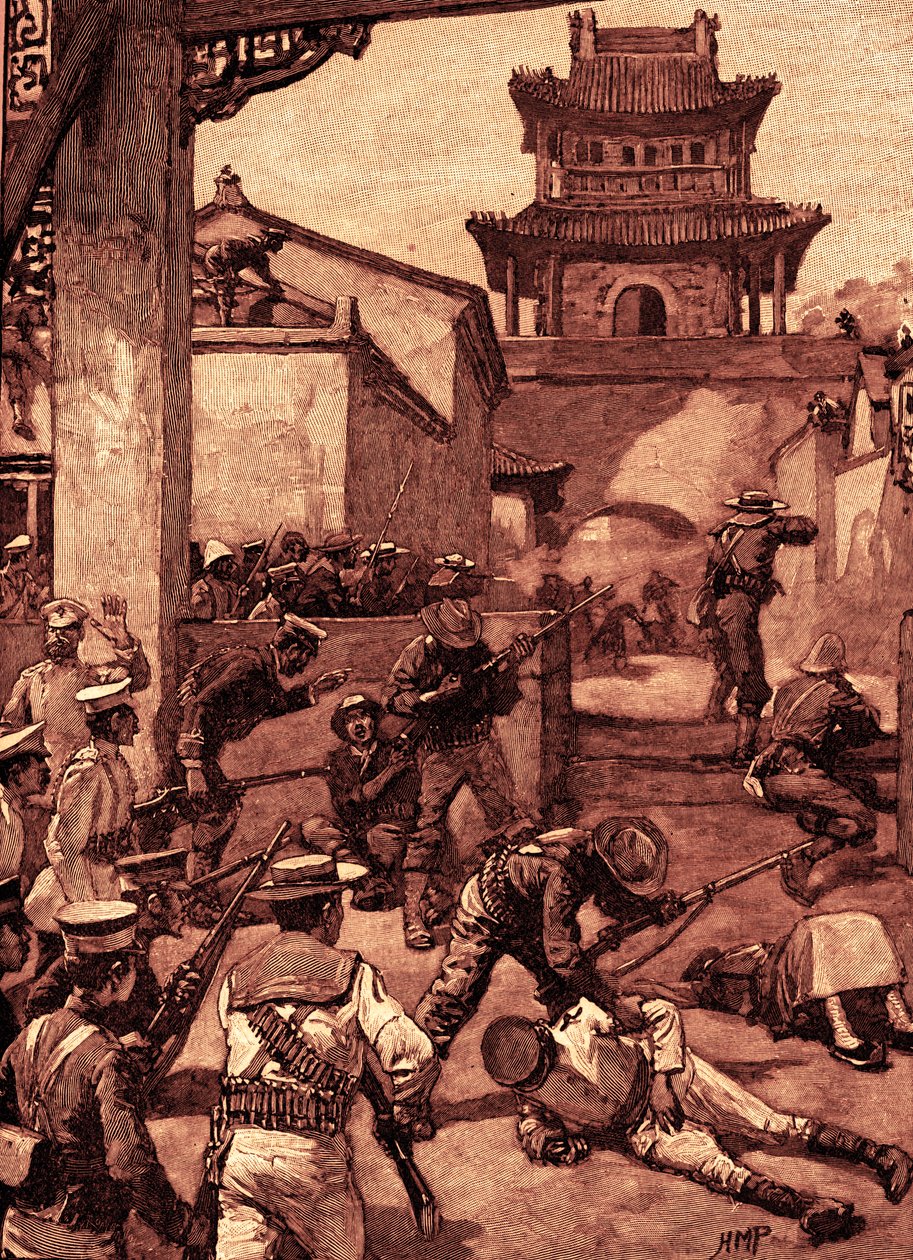The War in China: The Fighting at Tientsin by Unbekannter Künstler