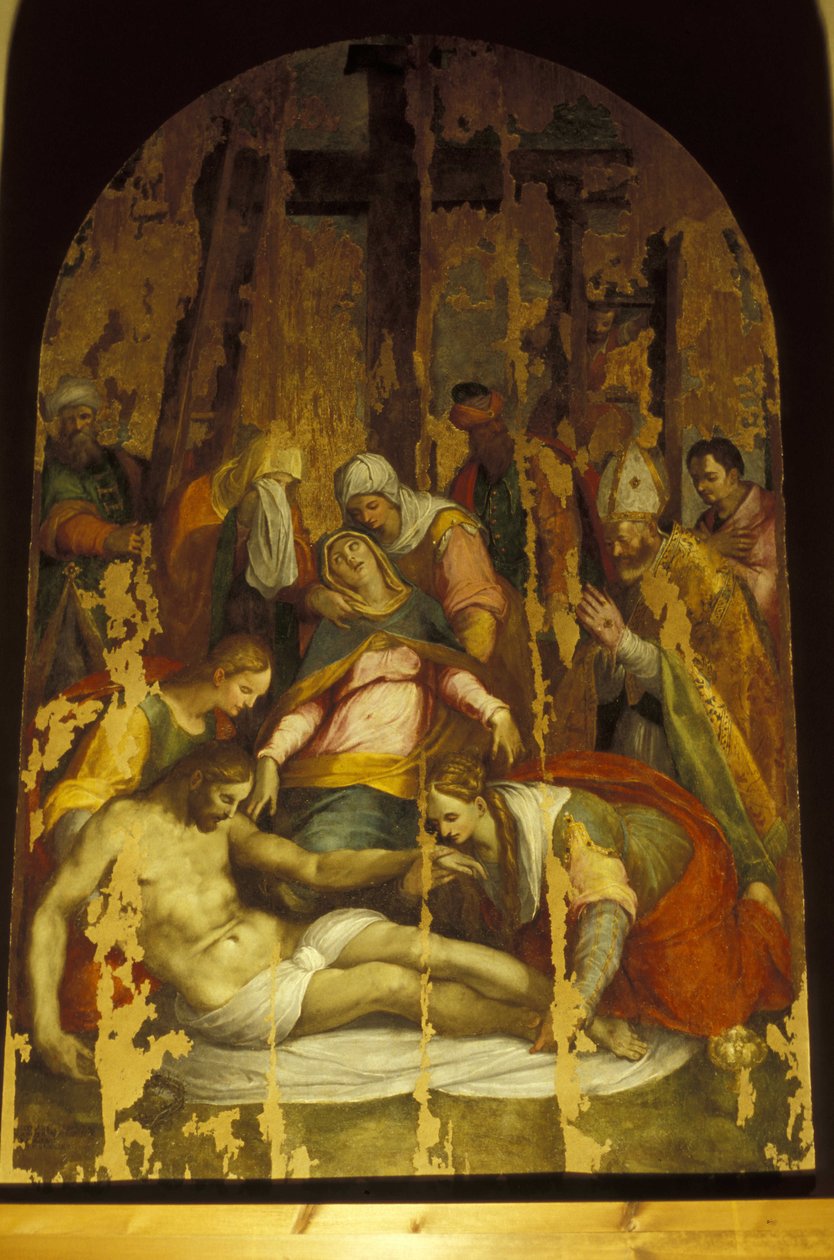 The deposition, Luca Signorelli, Volterra picture gallery, Tuscany, Italy by Unbekannt