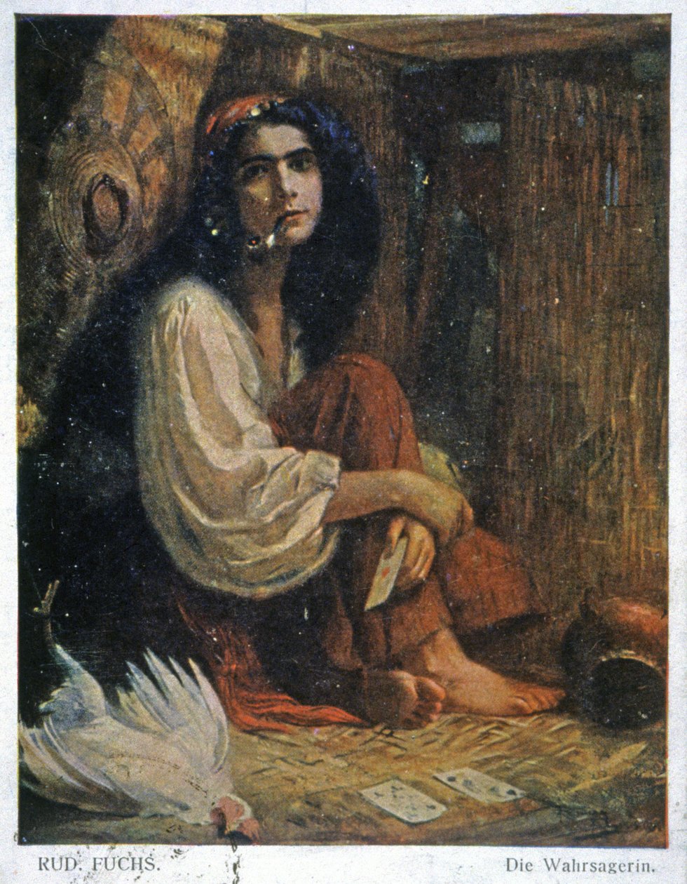 The Fortune Teller, Early 20th Century by Unbekannter Künstler