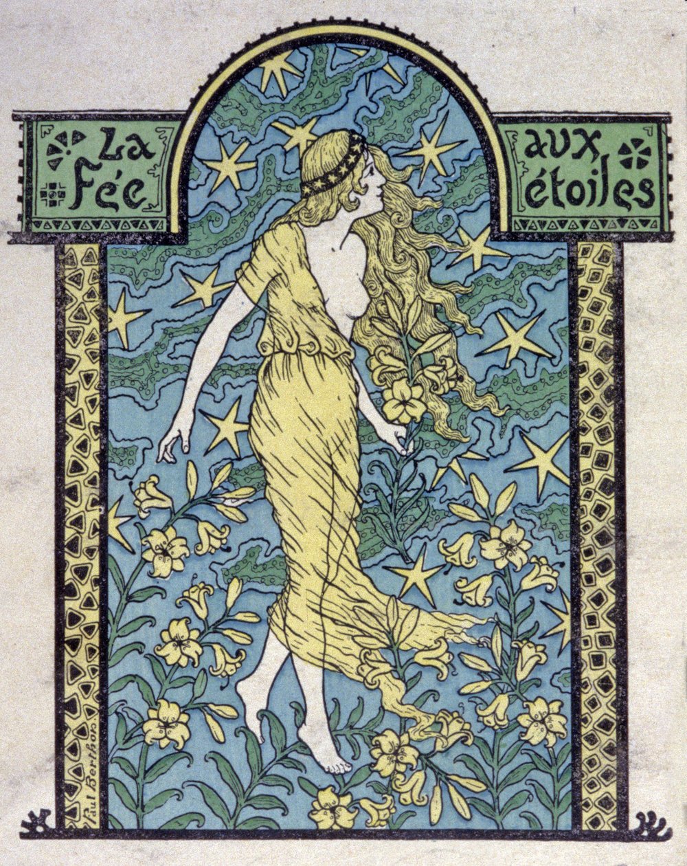 The Star Fairy, c.1900 (illustration) by Unbekannter Künstler