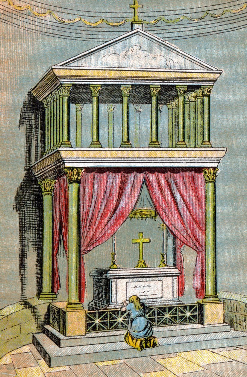 The tomb of Saint Martin by Unbekannter Künstler