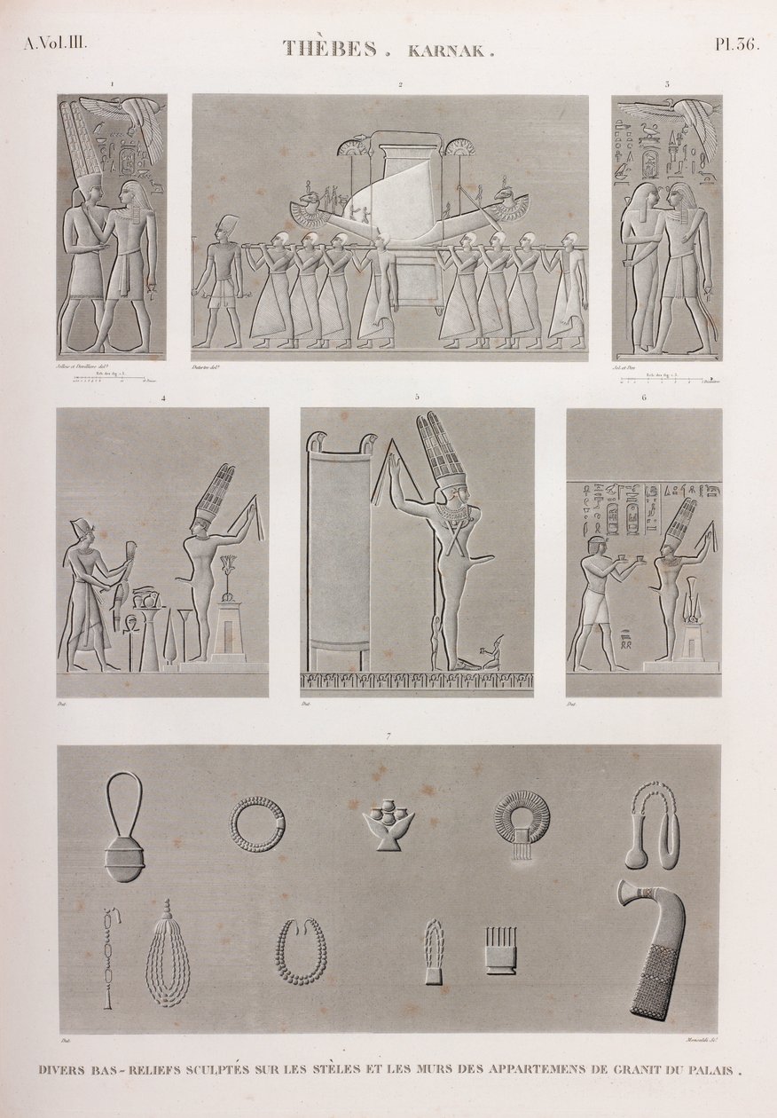 Thebes, Karnak by Unbekannt